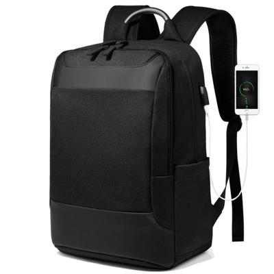 China With USB Eco 2021 New Simple Waterproof Multifunctional Backpack For Men's Business Laptop Backpack for sale