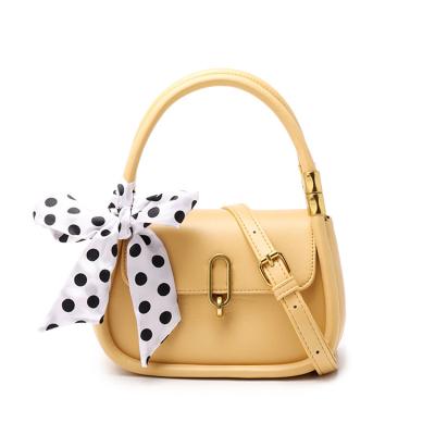 China Popular Handled Fashion Lady Cross-body Bag Contracted Single Shoulder Bag Small Square Handbag for sale