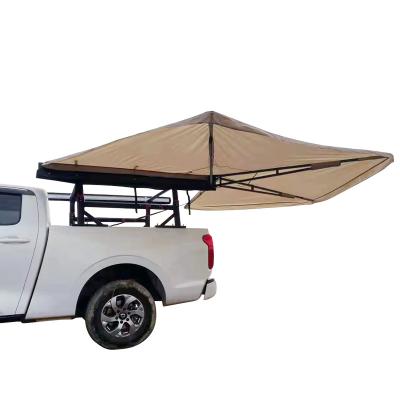 China Extended Type 270degree Hard Canvas Bracket 2.0m Radius Car Side Tent Car Side Tent for sale