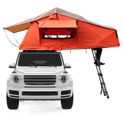 China Extended Type 3-4 Person Large Size Motorhome Roof Tent Factory Outdoor Roof Tent Long Soft Top Roof Tent for sale