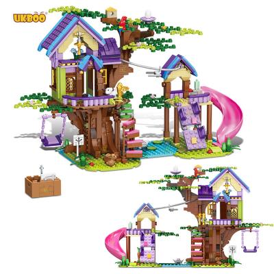 China House Building Kit Girl Gift Friendship Mia Tree Heartlake Friends City Toy Free Shipping UKBOO 764PCS Building Kit For Indoor Play for sale