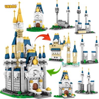 China Toy Free Shipping UKBOO 632PCS Building Blocks Clasics Girl Bricks Castle City Building Blocks Compatible Castle for sale