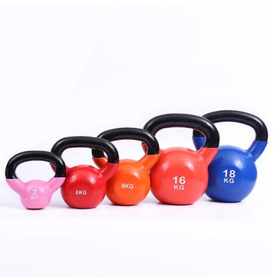 China Cheap Universal Kettlebells Kettlebells Competition Weight Bodybuilding Vinyl 2/4/6/8/10/12/14/16/18/20/24/28/32kgs Fitness Weight Lfiting for sale