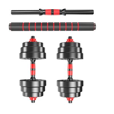 China Gym Equipment Adjustable Dumbells Quality Ruber Dumbbell Dumbbells Cast On Cheap Price 40lbs for sale