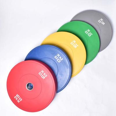 China Universal Gym Training Barbell Plates PU Weight Plates Gym Urethane Weight Plate for sale