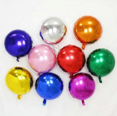 China Wholesale Recycled 18 Inch Plain Color Round Shape Helium Balloon for sale