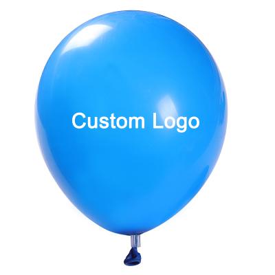 China Hot Selling Decoration Factory 12 Inch 2.8g Round Latex Balloons Custom Printed Logo Balloon for sale