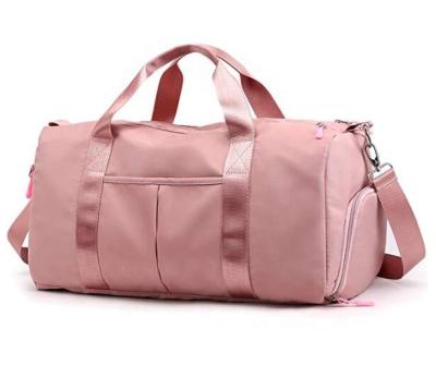 China Eco-Friendly Fleece Sports Travel Bag Waterproof Luggage Womens Leisure Gym Duffel Bag for sale