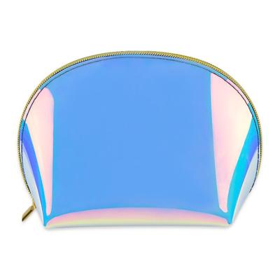 China Waterproof / Environmental Waterproof Cosmetic Pouch Shinny Laser Holographic Women's Makeup Bag for sale