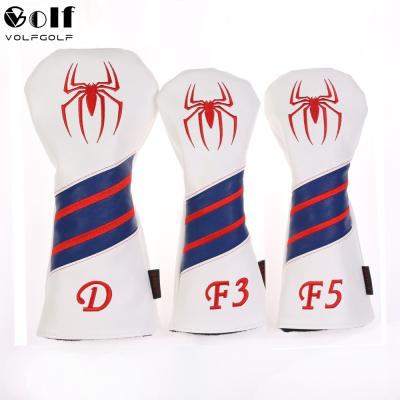 China Wood Spider VG Red Spider Golf Headcovers for sale