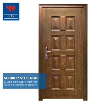 China QI'AN Style Modern Italian Armored Steel Security Door Villa Exterior Main Entrances for sale