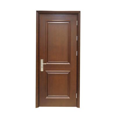 China Modern PVC Hardwood Armored Wooden Door Panel Turkish Security Supplier Doors for sale