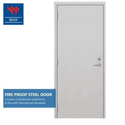 China Modern BS Certificate Security Steel Fire Rated Fireproof Door Metal Door for sale