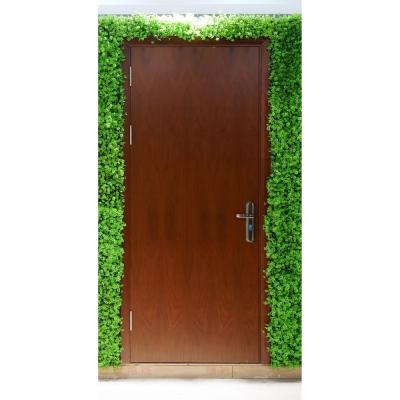 China 2019 Factory Price Modern Fire Retardant Wood Door Residential 2 Hours Fire Rated Doors For Building for sale