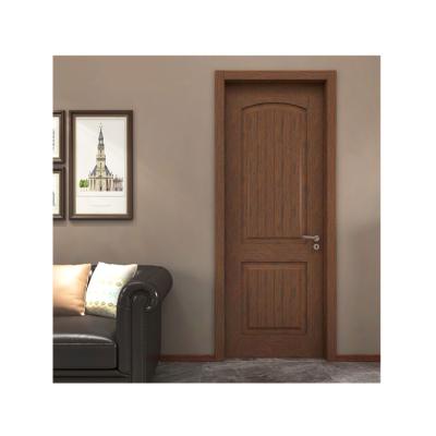 China BS en1634 modern laminate luxury fire rated doors design prevention panel interior main oak wood door for house for sale