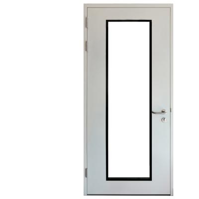 China Customized Clean Room Modern Stainless Steel Doors Hospital Modern Interior Doors With Glass for sale