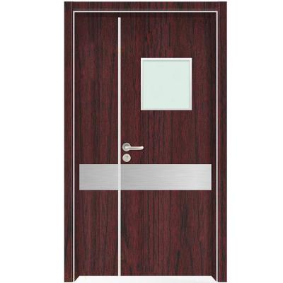 China Modern Automatic HPL Hospital And School Door Fire Door Set Medical Rated Hospital for sale