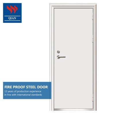 China Modern Stainless Steel Fire Resistant Interior Fire Rated 1 Hour Metal Doors for sale