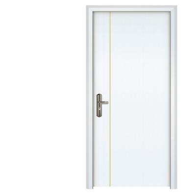 China Modern Custom One Hour Anti Fire Rated Plain White Internal Flush Wood Internal Fire Doors for sale