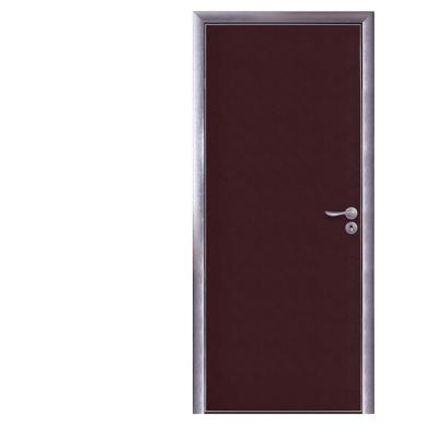 China Modern High Quality Wooden Door Aluminum Frame Wooden Door for sale