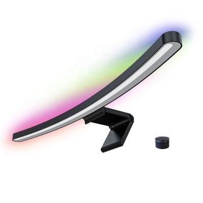 China Mordern Xiaomi LYMAX 40pcs Colorful Ambient Light Table 2900-6000K Lamp Ra97 LED Curved Screen Computer Hanging Light for sale