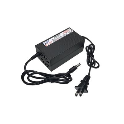 China Battery AC Charger DC 54.6v 2a Lithium Battery Charger Standard Li-ion for sale