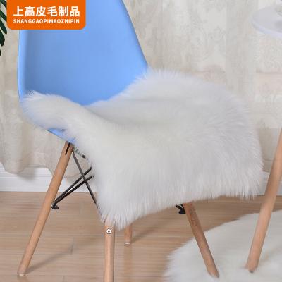 China Antistatic The Latest Design Comfortable Faux Fur Shaggy Chair Outdoor Chair Cushion for sale