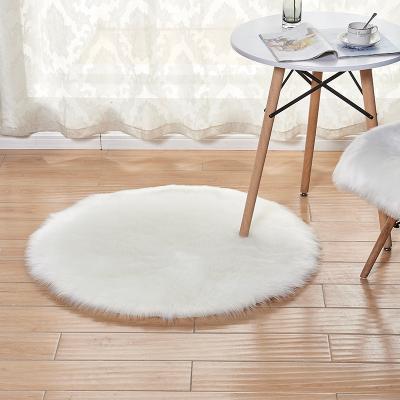 China Washable Luxury Washable Comfortable Sheepskin Rug Non Slip Living Room Shaggy Blankets for sale