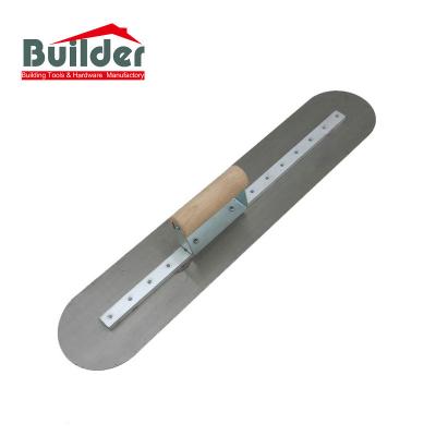 China Rounded concrete hand tools fully rounded finishing trowel for sale