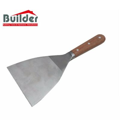 China Construction Works Wood Handle Putty Knife for sale