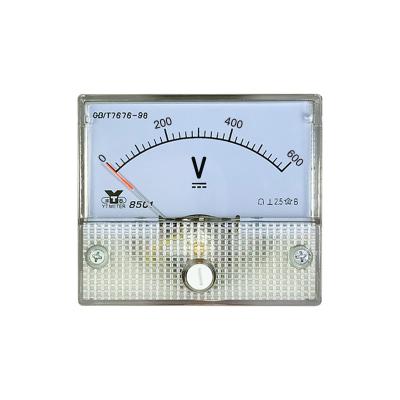 China Voltmeter Use With 85C1 600V Support Customized Indicator Mounted Instrument For Direct Current , DC Size 56 * 64mm 85C1 for sale