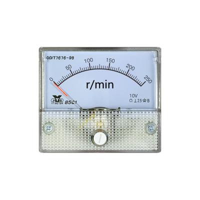 China Custom 10V Support Input Tachometer 250R/min85C1 85C1 Size 56*64mm Rpm Speed ​​Measuring Instrument for sale