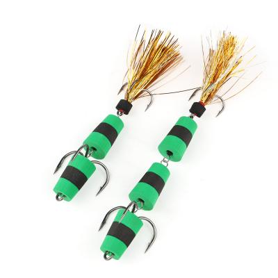 China PVC & New MANDULA High Carbon Steel Multicolor Size M/L SwimBait Bass Lure Insect Bait Soft Fishing Lure Fishing Tackle Foam Lure for sale