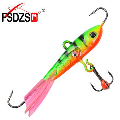 China High Quality 6.5cm Lead 10g Ice Fishing Lure Winter Bait Lead Jig Lure for sale