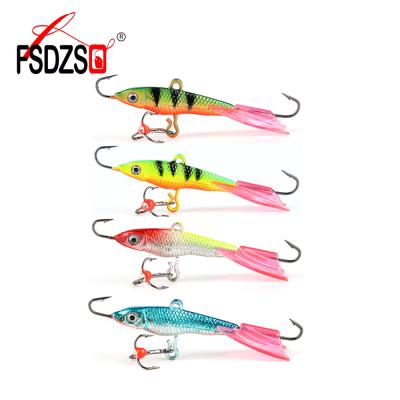 China Winter Fishing Lure Ice Fishing Jig Bait Carp Hooks Lead Hard To Lure PESCA Tackle WPEB001-005 for sale