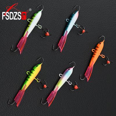 China Wholesale 8cm Lead Metal 20g Winter Ice Fishing Lure Building Bait for sale