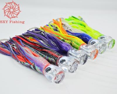 China PMMA SXY FISHING Acrylic Trolling Lure PMMA Bait Resin Lure Lure Set 9Inch 3.6OZ 102g 230mm Screen Pack for sale