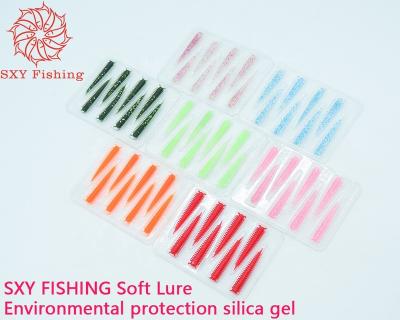 China Silica Gel SXY FISHING Primer Soft Lure Production Of Environmental Protection Silica Gel Contains MiNi Worm Soft Worm UV Primer for sale