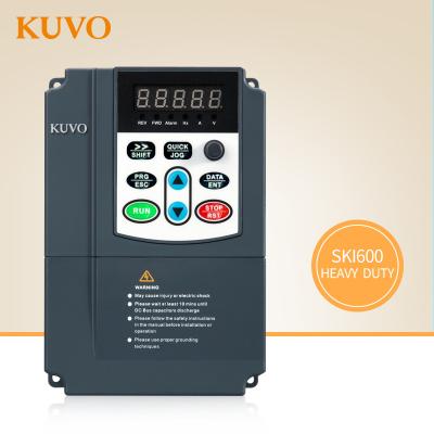 China 3 Phase Asynchronous AC Motor Heavy Load 230V Single Phase Input 1.5kw 2HP VFD Variable Frequency Drive Inverter For Motor Speed ​​Control for sale