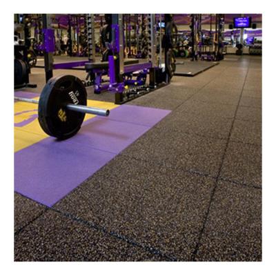 China 1m x 1m x 15mm SBR Non Toxic Rubber Gymnasium EPDM Gym Flooring Flooring for sale