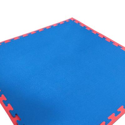 China Red/Blue Martial Arts Tatami Puzzle Floor Karate Taekwondo Karate Mat for sale