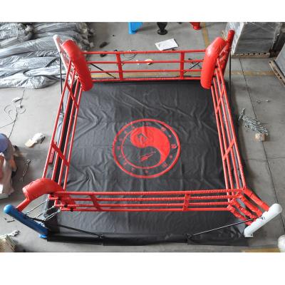 China Heavy-gauge structural steel boxing mma ring occasion used ring for sale Muttahida Majlis-e-Amal cage protection for sale