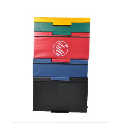 China (91.4cm*76.2cm)*45cm/30cm/15cm Wholesale Soft Foam Jump Box For Plyometric Exercise Fitness Safety Soft Plyo Box for sale