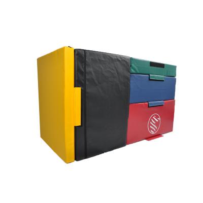 China Soft Reinforced Large-density XPE Foam Box Jump Box Easy To Take Care For Sale for sale