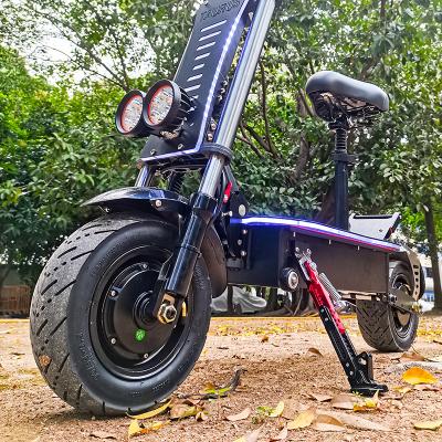 China EcoRider Unisex 11 Inch 5600W 60V Duel Scooter Adults Motor Foldable Electric Mobility E Scooters for sale