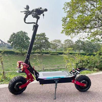 China Ecorider Unisex Fast Foldable Off Road 11Inch 5600W Dual Motor Adult Self-balancing Fat Tire Electric Scooter for sale