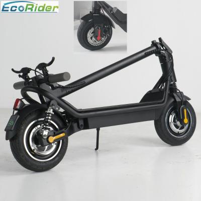 China EcoRider E4-7 1000 Watt Powerful Electric Scooters Doubles Motor Unisex Portable Kick Scooters For Adults for sale