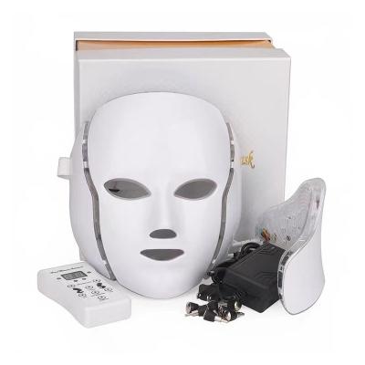 China Skin Tightening PDT Photon Light Skin Beauty Therapy 7 Colors LED Facial Face Mask for sale