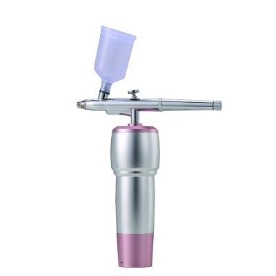 China Skin Rejuvenation Home Use Face Oxygen Makeup Airbrush/Instrument Facial Jet Spray Oxygen Oxygen Injection for sale