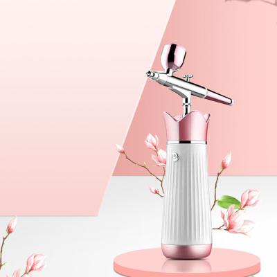 China Hot Selling Moisturizer and Water Replenishing Oxygen Jet Facial Sprayer Humidifier Oxygen Injection Facial Instrument for sale